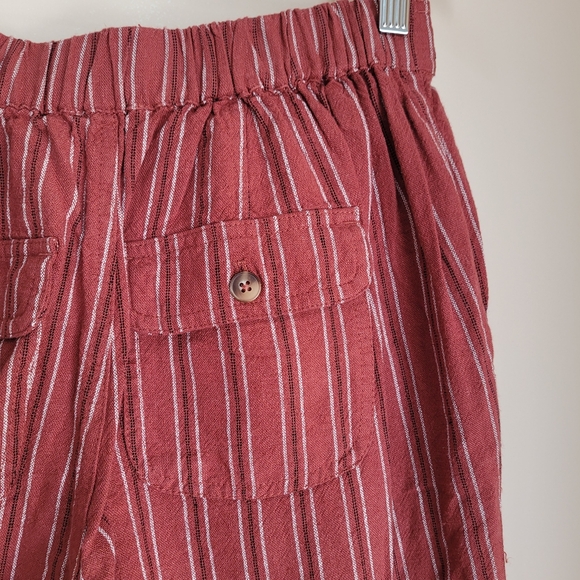 Maurice's High Rise Wide Leg Linen Blend Pant - Picture 4 of 7